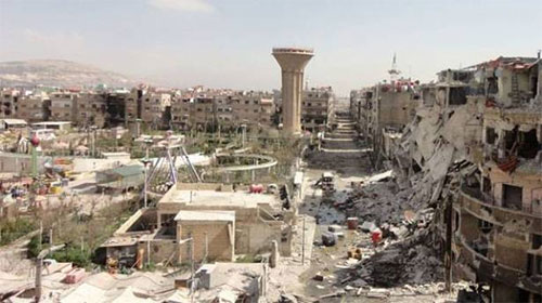 La soberanía siria recupera la localidad de Daraya